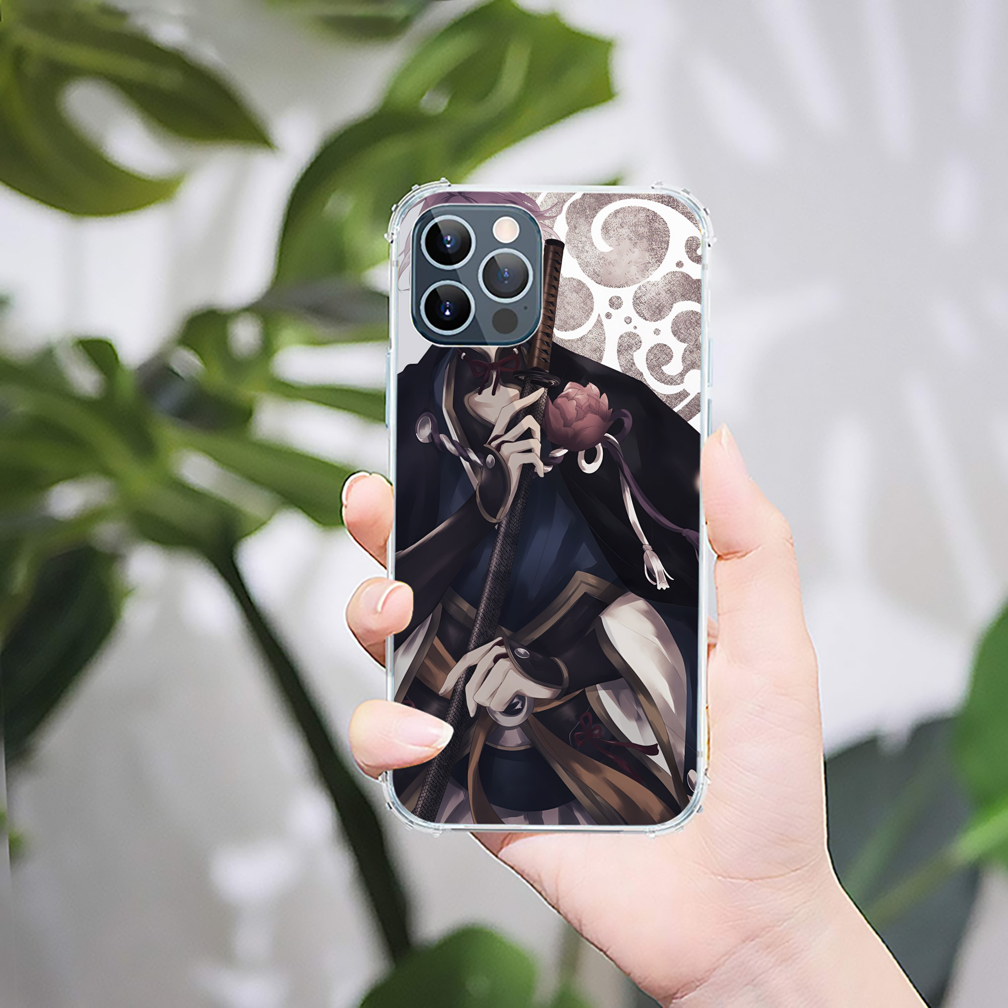 （画像用） 刀剣乱舞 Touken Ranbu 【iPhone 12シリーズ対応】透明スマホケース（クリアソフトケース）